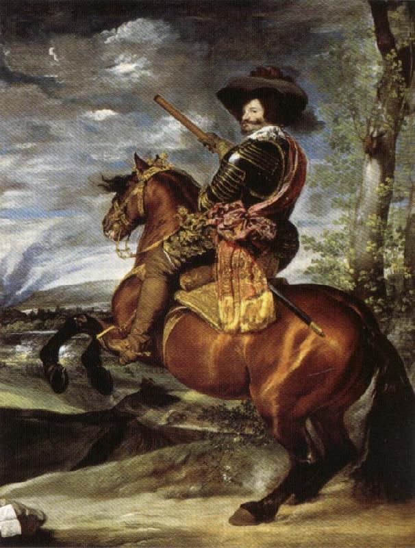 Diego Velazquez Equestraian Portrait of Gaspar de Guzman,Duke of Olivares France oil painting art